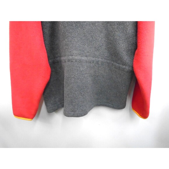 LL Bean Vintage 1991 Fleece Hoodie Mens Size L Pullover 1/2 Zip Made in USA - Picture 10 of 10